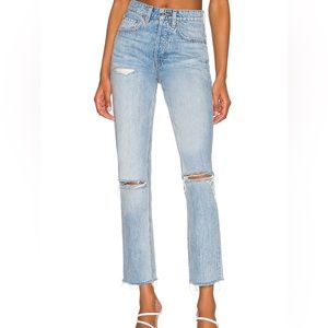 GRLFRND Karolina high rise crop in shade Point Loma